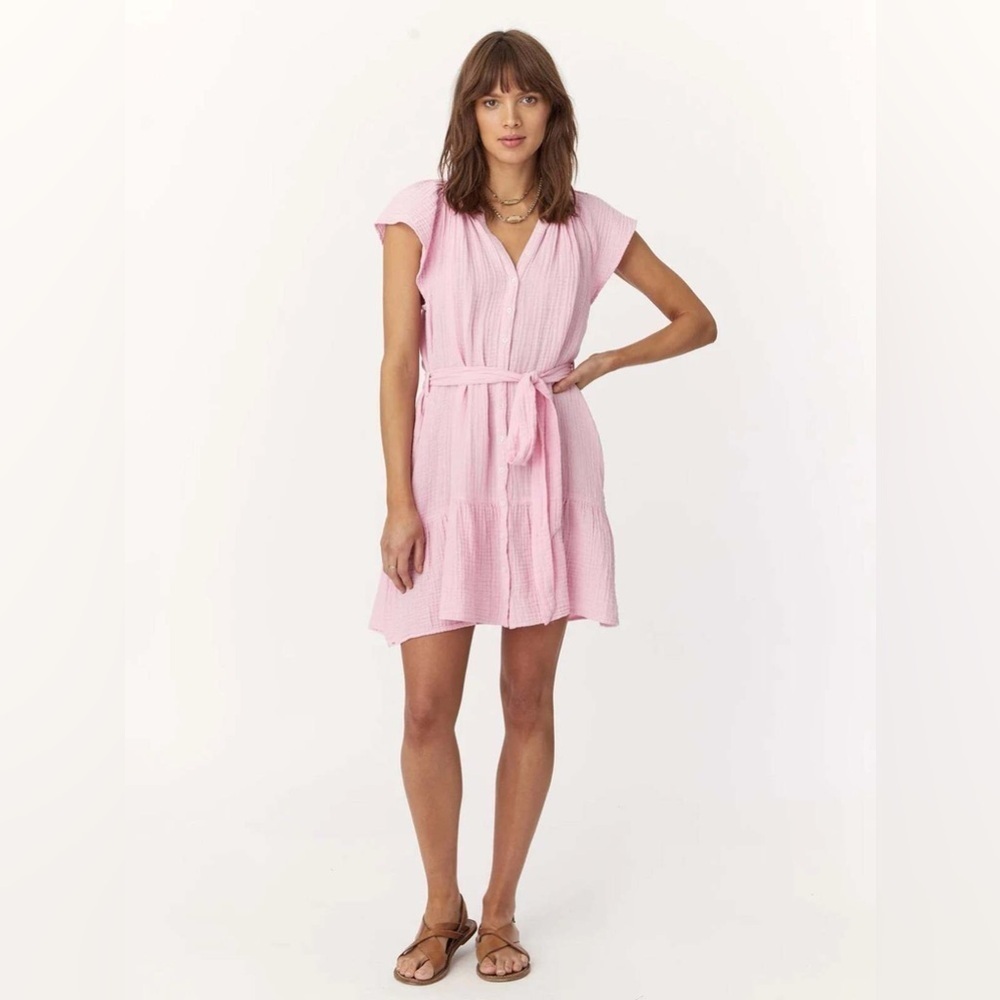 XIRENA Jude Mini Dress Lilac Pink NWT